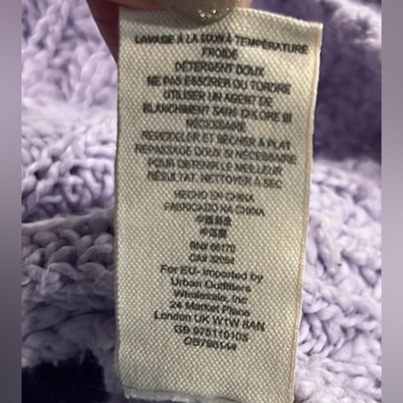 Free people purple pandora boat neck crop cotton sweater
Size XS - Picture 11 of 11